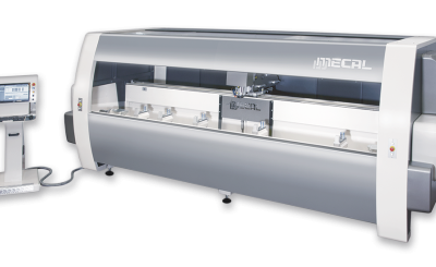 Mecal MC 307 Falcon 4-assige CNC bewerkingscentrum voor aluminium, PVC en staal